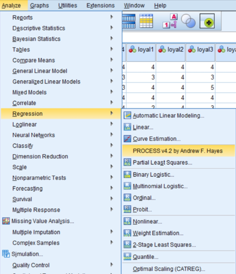 PHÂN TÍCH VAI TRÒ BIẾN ĐIỀU TIẾT - Hayes Process Macro - Mô hình 1 - SPSS